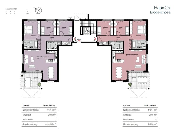 4.5-Zimmer Neubau in Romanshorn  110 m² Wohnfläche für CHF 730'000.- 4