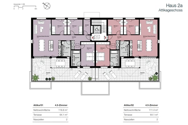4.5-Zimmer-Attika in Romanshorn  ganz oben wohnen, mehr Privatsphäre 7