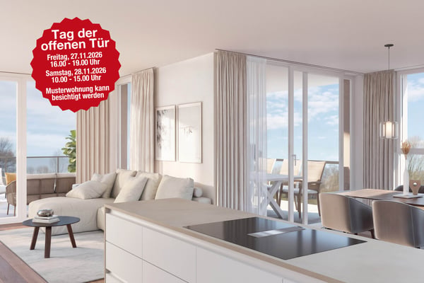 4.5-Zimmer-Attika mit 111m2 Wohnfläche und 65m2 Südwestterrasse - geho
