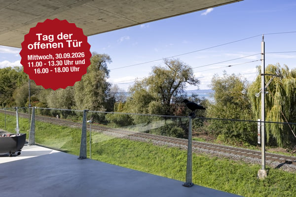 Freie Besichtigung am Mittwoch, 30.09.2026, grosse 3.5-Zimmer Terrasse 2
