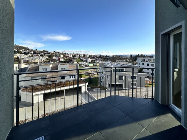 4.5-Zimmer Attikawohnungen mit grosser Terrasse, renoviert mit Lift 4