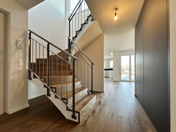 4.5-Zimmer Attikawohnungen mit grosser Terrasse, renoviert mit Lift 7