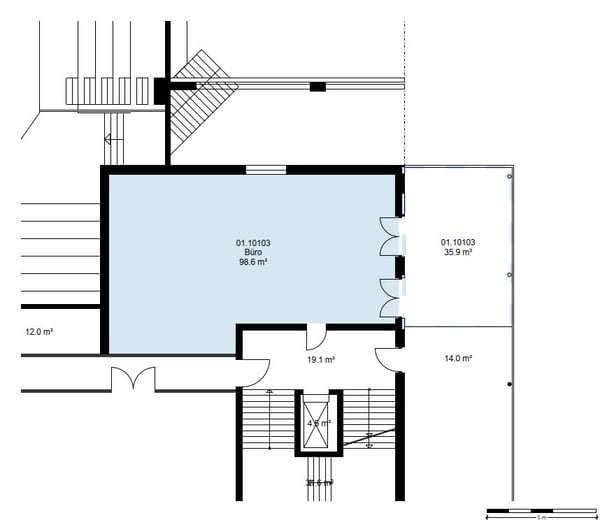 ausgebaute Gewerbefläche / Büro per sofort 10