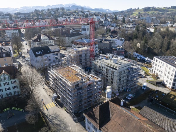 Erstbezug 3.5-Zimmer-Wohnungen im Bruggen-Quartier 6