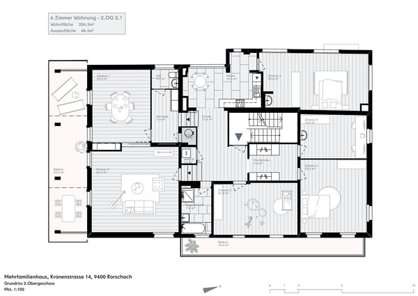 Einmalige Gelegenheit - 1-Zimmer-Wohnung an zentralster Lage 13