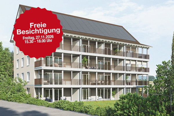 ERSTBEZUG - 3.5-Zimmer-Wohnungen an zentraler Lage