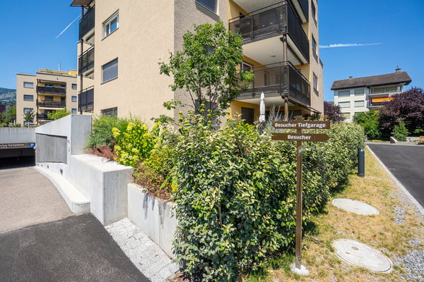 Letzte Tiefgaragenplätze in der Überbauung