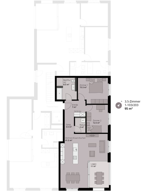 Top Verkehrsanbindungen dank Bahnhof in unmittelbarer Nähe 13