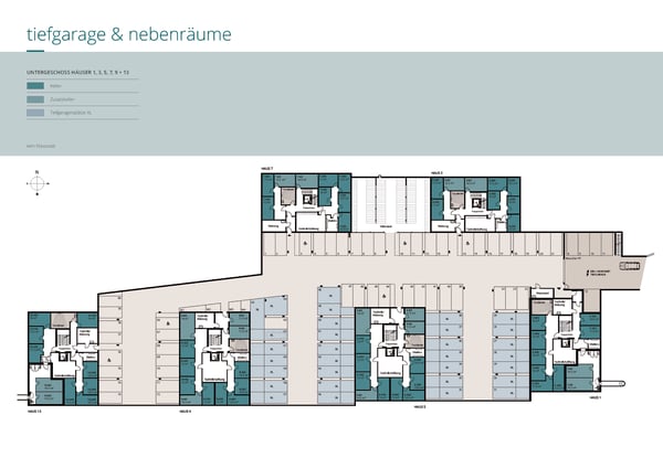 Freie Tiefgaragen- und Motorradplätze zu verkaufen 2