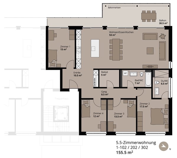Grosszügige Familienwohnung in Menziken - 5.5 Zimmer mit viel Komfort 13