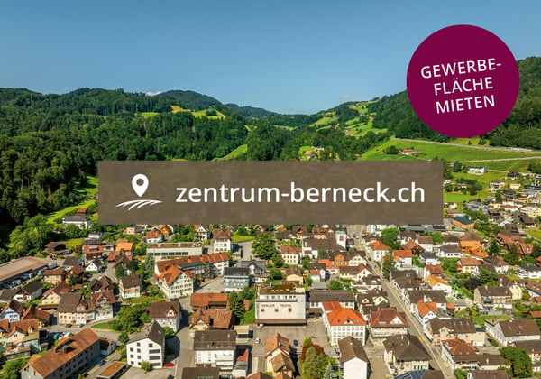Zentral. Sichtbar. Mit Aussenfläche möglich.