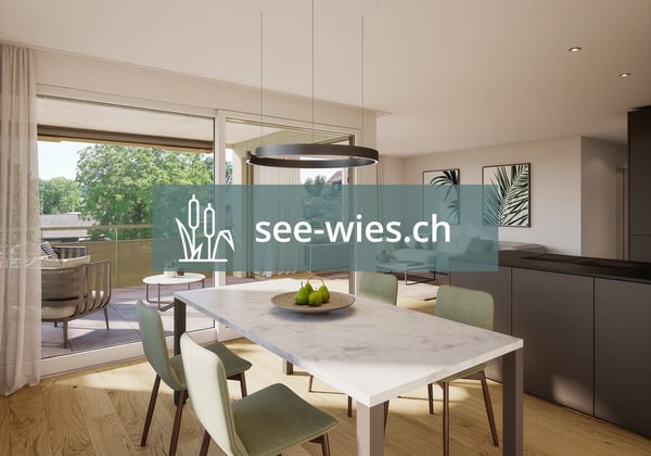Wohnen mit Qualität - grosszügige 3.5-Zimmerwohnung mit weitläufigem Garten