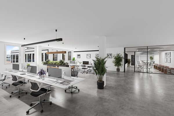 Surface de bureaux de 200 m2 environ au coeur du quartier des Bains 8