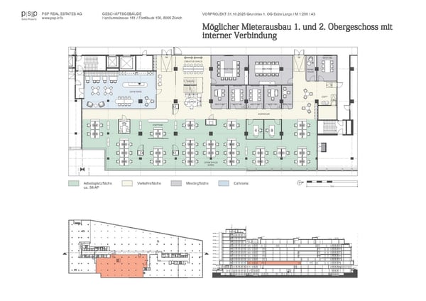Arbeiten mitten im Zürich West 10