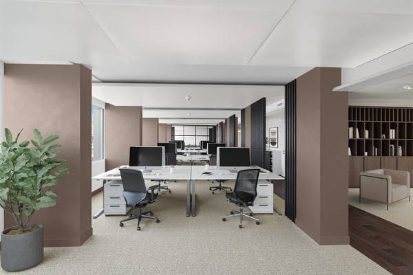 Surfaces de bureaux dès 358 m² par plateau 6