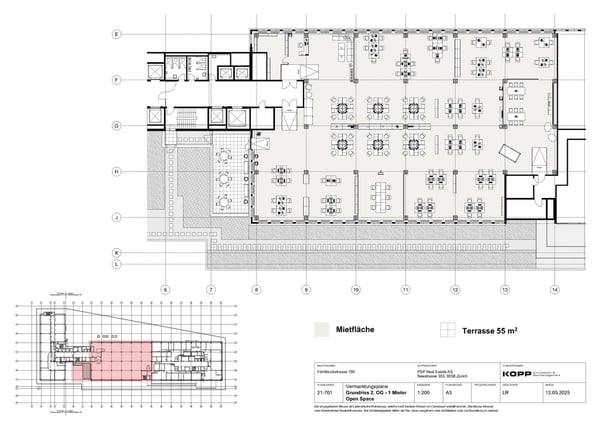 Arbeiten mitten im Zürich West 3