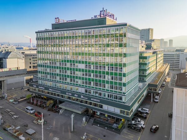 Arbeiten mitten im Zürich West 1