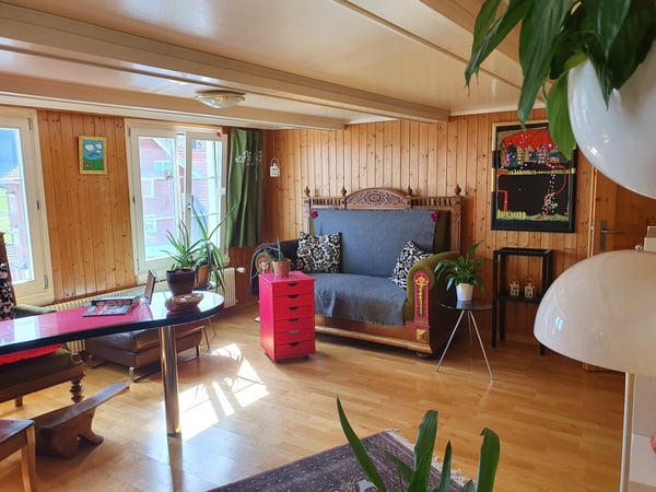 Sonnige, ruhige Dachwohnung mit Garage 4