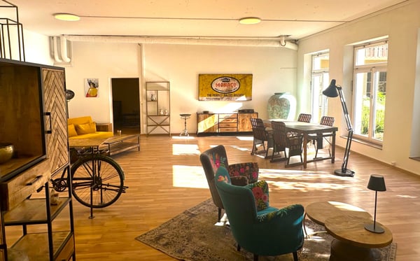 Loft-Wohnung mit Garten direkt am Rhein 4