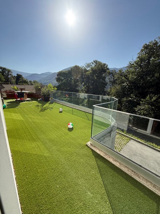 Appartamento con giardino Capriasca 6