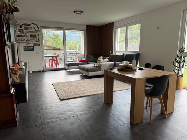 Appartamento con giardino Capriasca 3