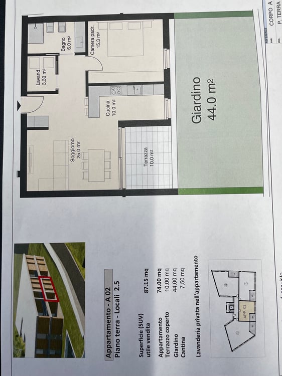 Vendo appartamento 1.5 locale alto standing a Giubiasco 4