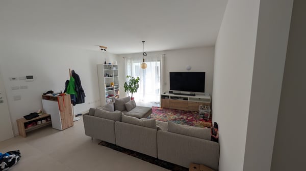 Moderno Appartamento 1.5 con Giardino, Terrazze e Piscina 4