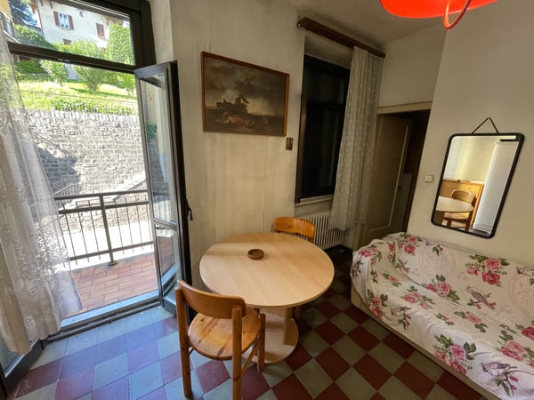 1 Zimmer Appartment in Lugano Zentrum zu vermieten 3