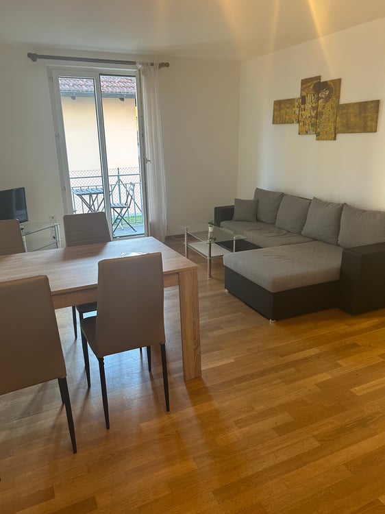 Affittasi appartamento di locali 1.5 con giardino privato 1