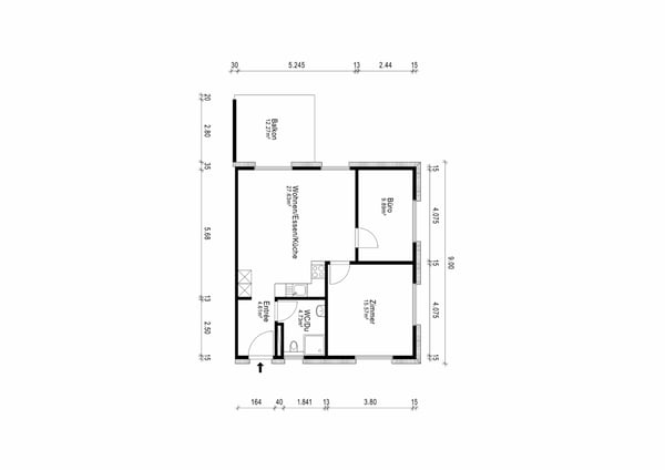 zu vermieten 1.5 Zimmer-Wohnung in Biberist 5