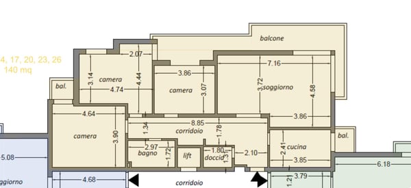 Vivere nel cuore di Giubiasco - Affittasi generoso 1.5 local 5