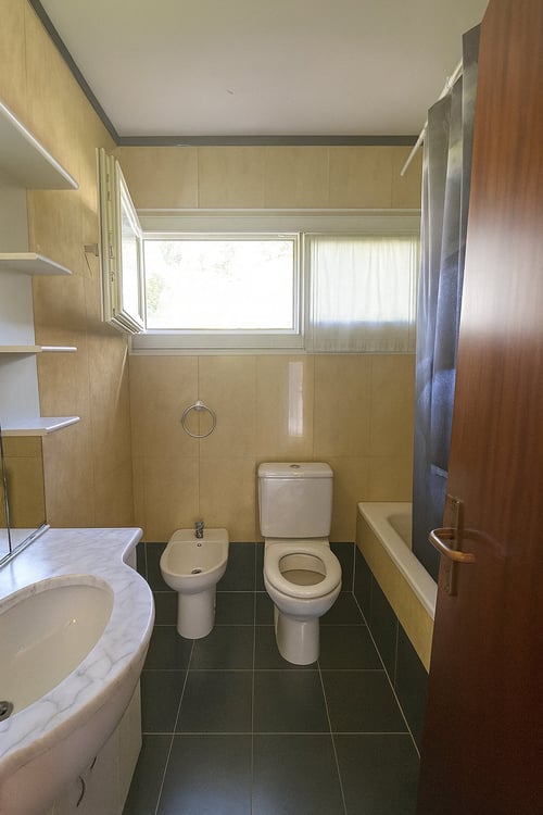 1.5 con giardino in casa bifamiliare al Vallone Biasca 4