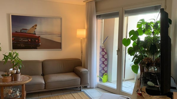 Camera arredata in appartamento condiviso a Pregassona 4