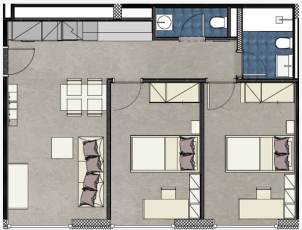 Sublet 1½ Room Apartment at Uni Residence in Lugano 4