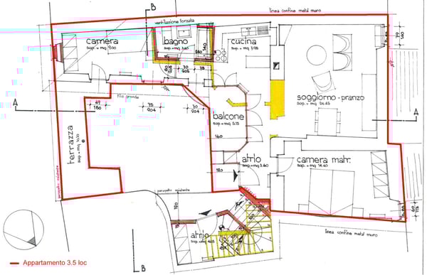 Affitto Rancate app. 1.5 locali 5