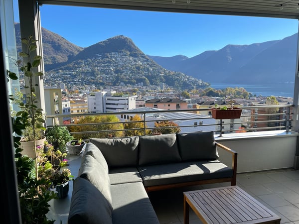 Appartamento 1.5 locali con splendida vista lago 1
