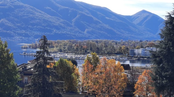 Muralto appartamento ammobiliato vista lago e montagne 1