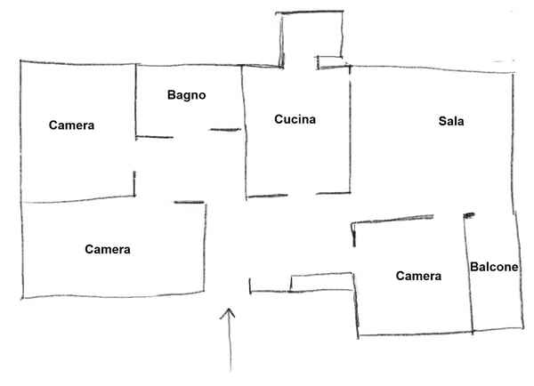 Massagno: Luminoso 1.5 locali con balcone e vista lago 5