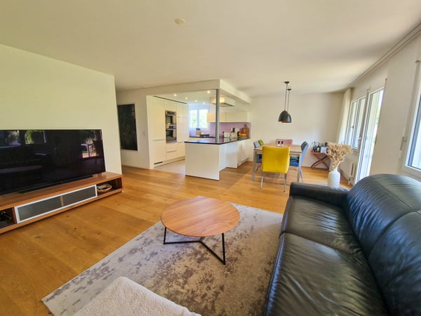 Einzigartige Gartenwohnung mit Freisicht 1