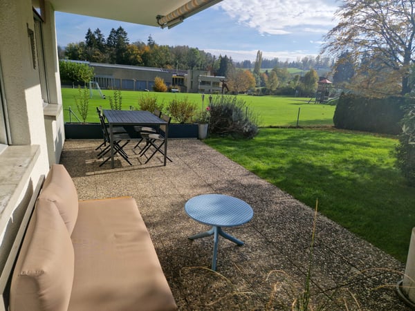 Einzigartige Gartenwohnung mit Freisicht 2