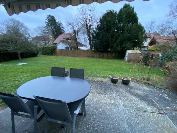 1-Zi-Wohnung mit Gartenterrasse 5