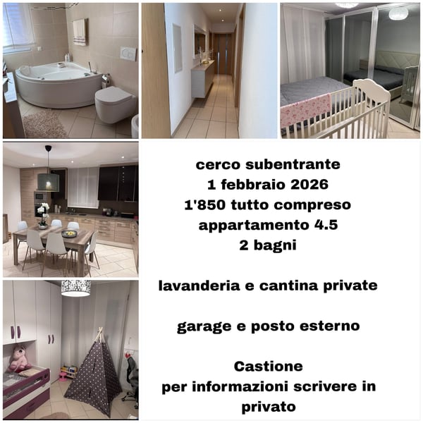 APPARTAMENTO 1.5 CASTIONE