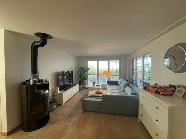 Moderne 1 1/2 Zimmer-Wohnung mit Gartensitzplatz in Lostorf 2