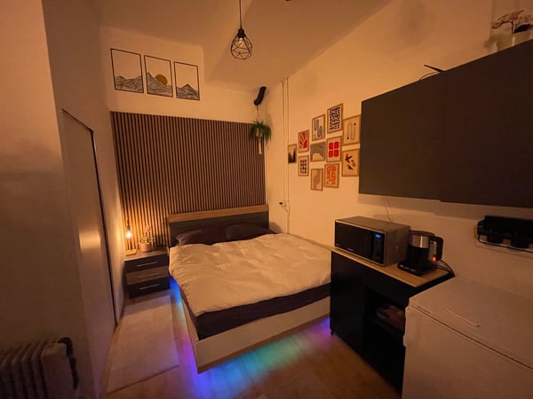Modern und gemütlich ausgestattetes 27.2 m² mini-Studio 1