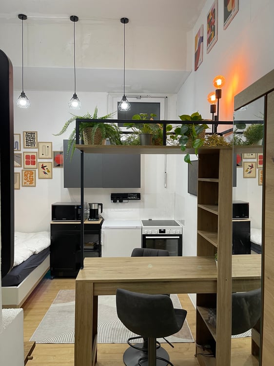 Modern und gemütlich ausgestattetes 27.2 m² mini-Studio 3