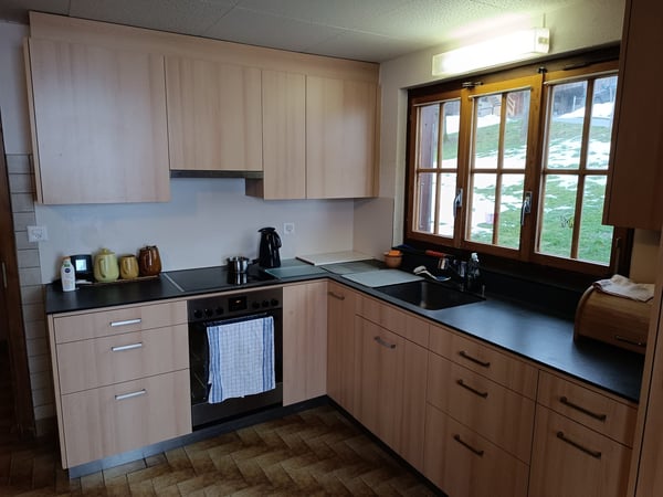 Wohnung im Zweifamilien-Chalet am Sonnenhang  Schwarzsee 2