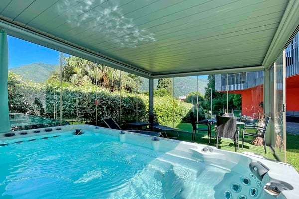 Villa indipendente di lusso con jacuzzi, sauna e vista panor 3