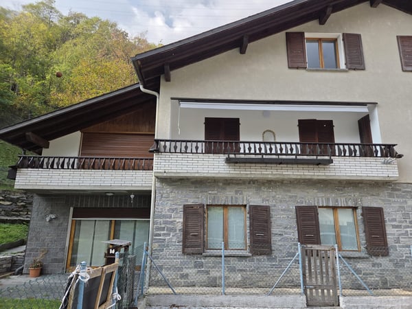 1 LOCALI A SOAZZA Affittasi appartamento di 1 locali(140 mq 4