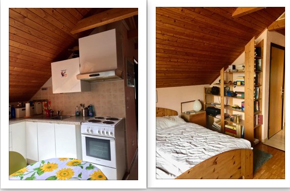 Affittasi originale e luminosa mansarda arredata 4