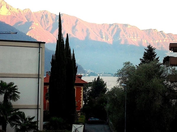 MONOLOCALE a MELIDE con PARZIALE VISTA LAGO 10